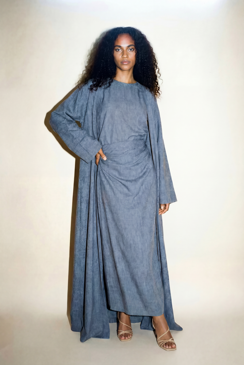THE SLATE 3-PIECE ABAYA SET