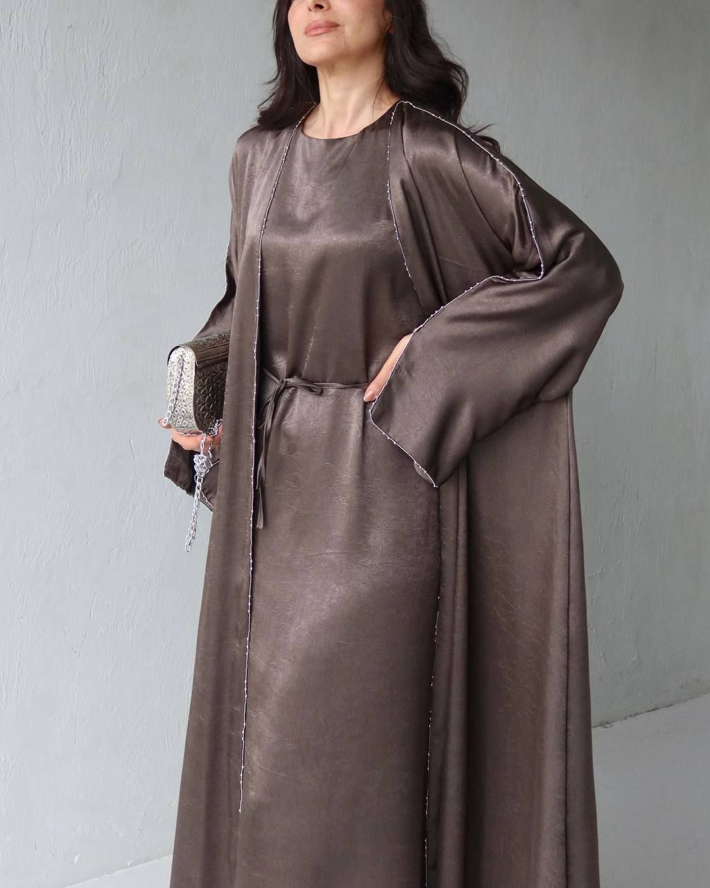 THE CACAO 2-PIECE ABAYA SET