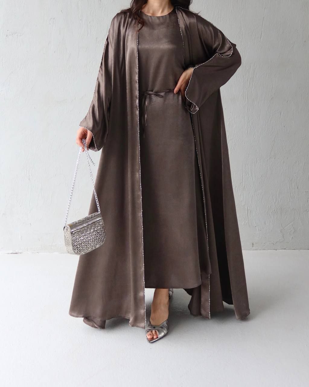 THE CACAO 2-PIECE ABAYA SET