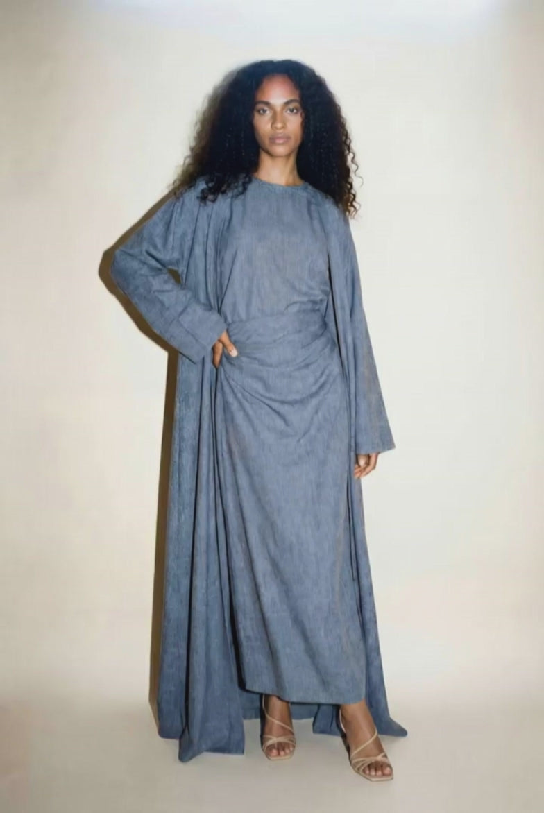 THE SLATE 3-PIECE ABAYA SET
